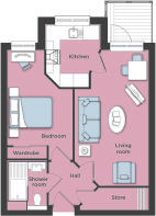 Typical 1 Bed Apt