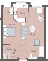 Typical 1 Bed Apt