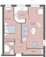 Typical 1 Bed Apt