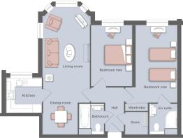 Typical 2 Bed Apt