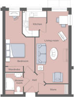 Typical 1 Bed Apt