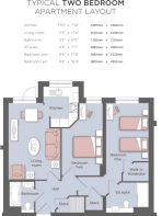 Typical 2 Bed Apt