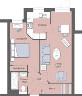 Typical 1 Bed Apt
