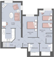 Typical 2 Bed Apt