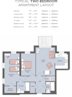 Typical 2 Bed Apt