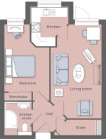Typical 1 Bed Apt
