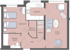 Typical 1 Bed Apt