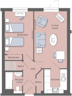 Typical 1 Bed Apt