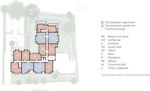 Second Floor Layout