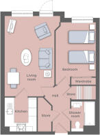 Typical 1 Bed Apt