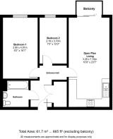107, Great Northern Road, Cambridge, floor plan