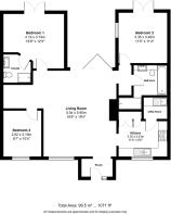 87B Babraham Road, Cambridge, floor plan
