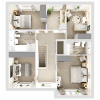 3D - First Floor