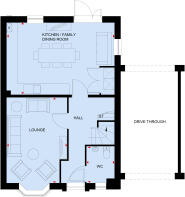 Ground floor plan of the Freiston
