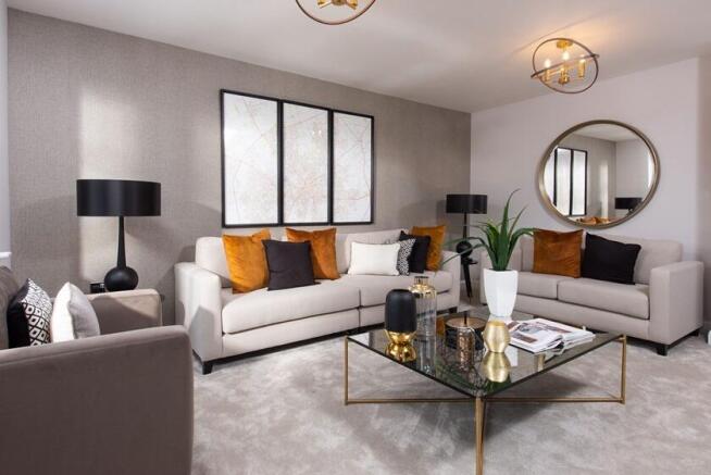 Lounge inside the 3 bedroom Kennett