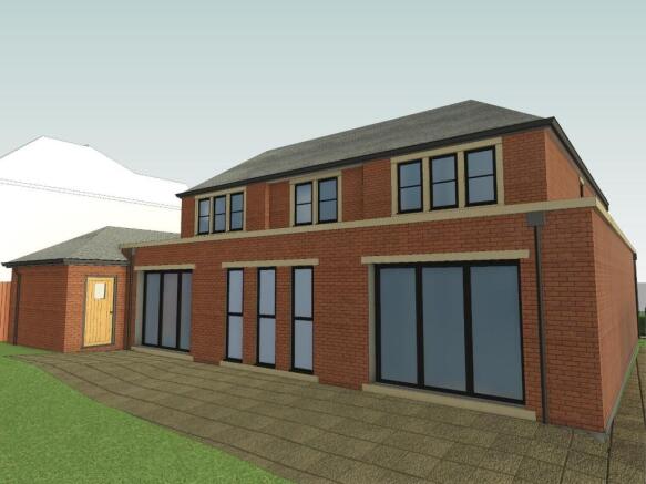 Site Model 003 - 3D View - View from rear Garden.j