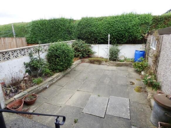 Rear Paved GHarden