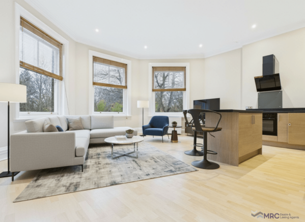 Gated Modern Two Bedroom Apartment with Parking