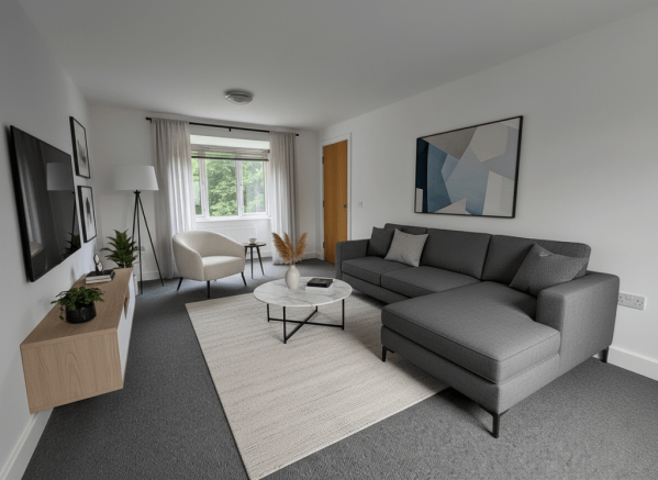 Four Bedroom Town House with Private Parking