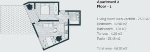 1 bedroom