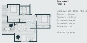 2 bedrooms