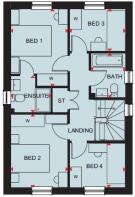 Ingleby first floor plan