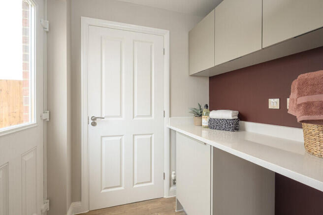 Utility in the Blyford 3 bedroom home