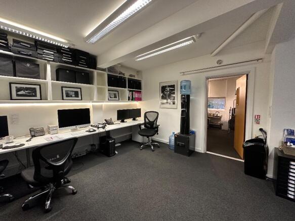 End of main office