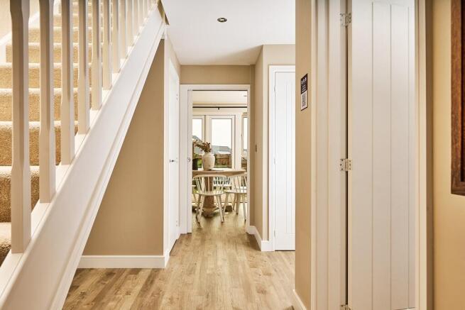 Light and airy hallways