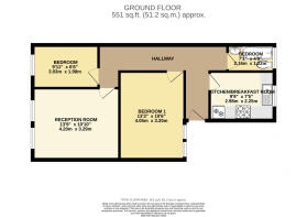 2 bed maisonette