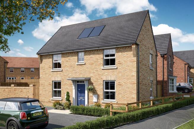 External CGI of the hadley at the hamlets