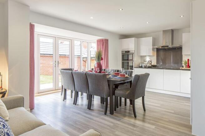 Kitchen in the Exeter 4 bedroom home