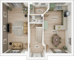 Ground Floor - 3D