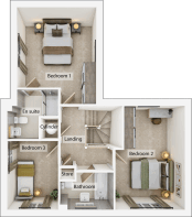 First Floor - 3D