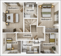 First Floor - 3D
