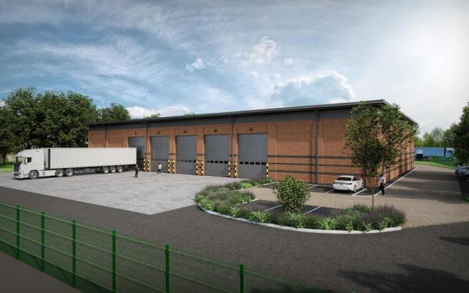 Rear aspect - CGI