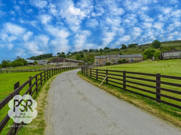 Meandering Farm Driveway