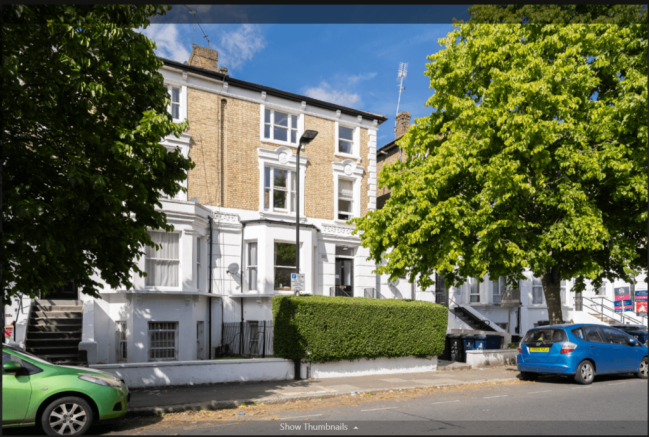 Upper  Ground  Floor Studio Flat in Ealing Common
