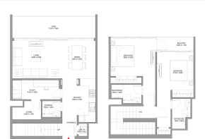 Duplex Floor Plan