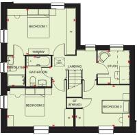 floor plan of the allerthorpe