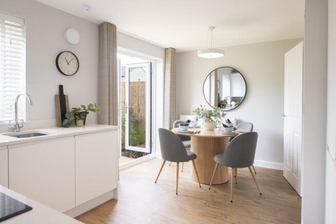 Kitchen/diner in the Archford 3 bedroom semi detached home