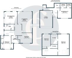 4 Campden Lawns, Alderminster - all floors