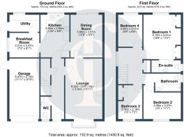 155 Dovehouse Drive, Wellesbourne - all floors