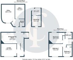 27 Oak Road, Stratford Upon Avon - all floors (2)