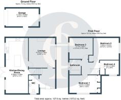 3 Sevincott Close, Stratford Upon Avon - all floor