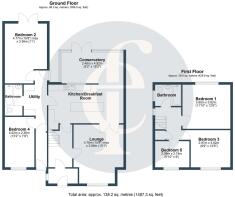 28 Meadow Road, Alcester - all floors