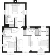 First Floor Plan (Plots 37, 38, 43)