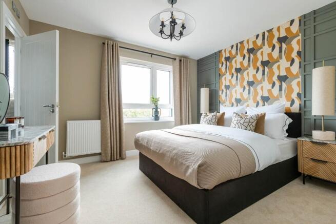 The main bedroom provides the space you need