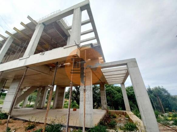 Façade latérale en construction #Altura#Algarve#Praia#Sol#Casasdosotavento#