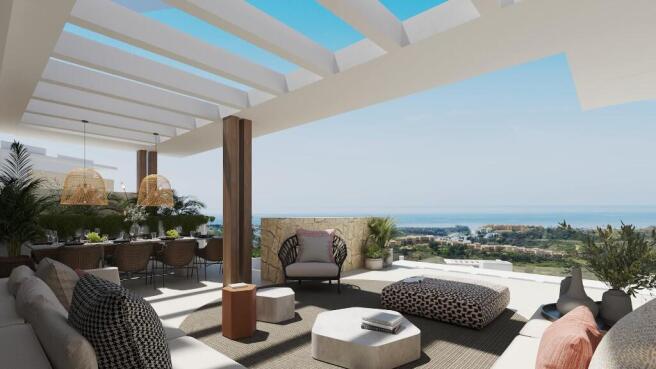 Private terrace 